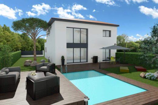 Magnifique maison contemporaine de 117 m² T5