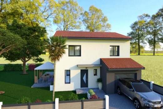 Maison Etage de 85 m² T4