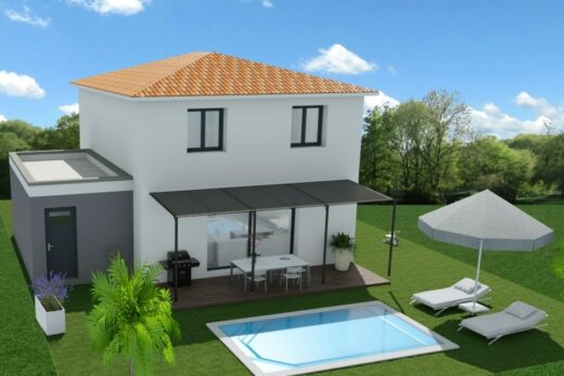A saisir maison étage de 80 m² T4