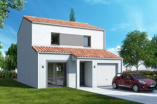 TERRAIN 4 FACES + VILLA ETAGE  3 CHAMBRES
