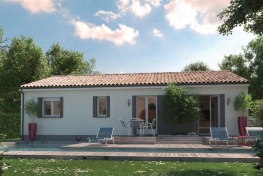 CHARMANTE VILLA SUR GRANDE  PARCELLE