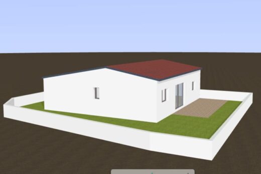 TERRAIN + VILLA 80 M² AVEC EXTERIEURS