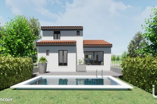 AU CALME VILLA + TERRAIN 3 FACES