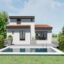AU CALME VILLA + TERRAIN 3 FACES