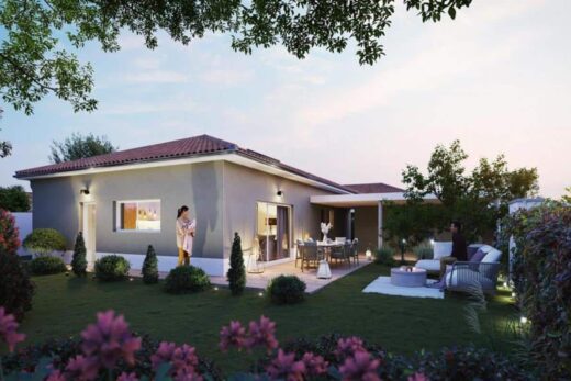 BELLE VILLA 4 FACES DE PLAIN PIED PISCINABLE