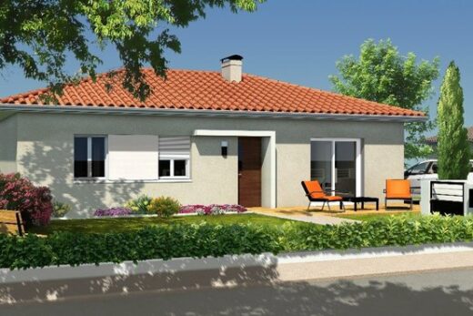 EXCLUSIVITE !!!!!  MAGNIFIQUE VILLA PLAIN PIED SUR TERRAIN 4 FACES A THEZA