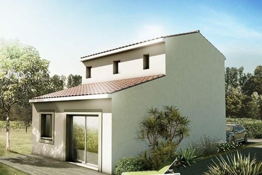 Maison sur terrain à POLLESTRES à 20 min des plages
