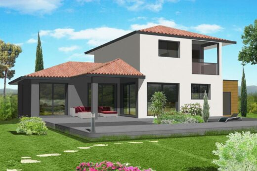 VILLA CONTEMPORAINE A BOMPAS