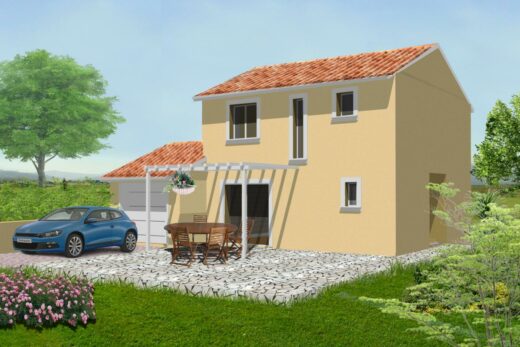 VILLA NEUVE A SAINT LAURENT DE LA SALANQUE