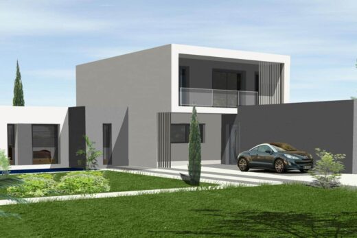 Villa contemporaine à TRESSERE