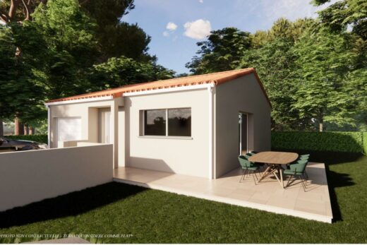 Votre villa plain-pied T4 proche mer